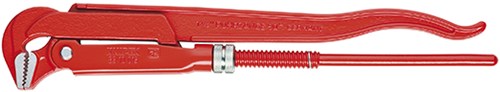 Knipex pijptang 90ø rood poedergecoat 750 mm - 8310040