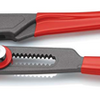 Knipex pijptang s-vormig | 560 mm lengte | snelle instelling | rood poedergecoat - 83 61 020