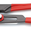 Chiave per tubi Knipex a forma di S | Lunghezza 560 mm | impostazione rapida | verniciato a polvere rossa - 83 61 020