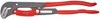 Knipex pijptang s-vormig | 560 mm lengte | snelle instelling | rood poedergecoat - 83 61 020