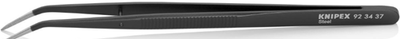 Knipex tweezers black lacquered 155 mm - 923437