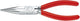 Pinza a punta piatta Knipex con tagliente laterale cromata 125 mm - 2503125