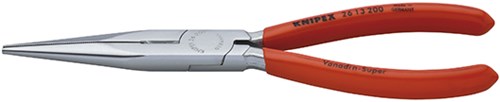 Pinza a punta piatta Knipex con tagliente laterale cromata 200 mm - 2613200