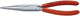 Pinza a punta piatta Knipex con tagliente laterale cromata 200 mm - 2613200