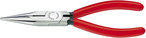 Pinza a punta piatta Knipex con tagliente laterale bonderizzata nera 125 mm - 2501125