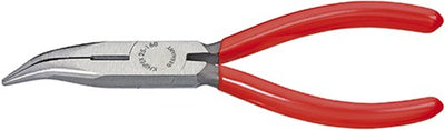 Knipex alicates de punta plana con cortador lateral negro atramentado 160 mm - 2521160