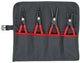 Set di pinze di precisione per anelli di sicurezza Knipex | 4 pezzi in borsa arrotolata | 19-60 mm | 1 pezzo - 00 19 57 v01 00 19 57 v01