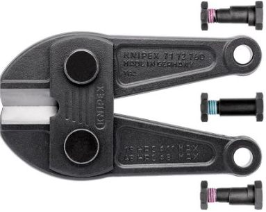 Knipex spare head for 71 72 760 complete with screws - 7179760