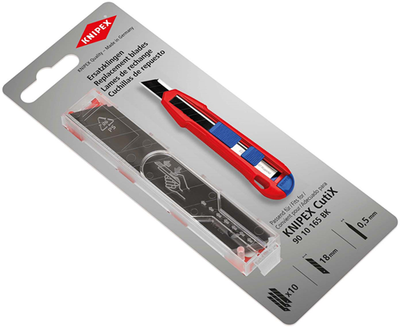 Knipex Reemplazo Knives 90 10 165 E02, 10 piezas