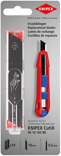 Knipex Reemplazo Knives 90 10 165 E02, 10 piezas