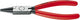 Pinza piegatubi tonda Knipex bonderizzata nera con rivestimento in plastica 140 mm - 2201140