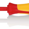Cacciavite Knipex (sottile) circa pozidriv® | manico multicomponente isolato | Approvato VDE - 98 25 01 sls