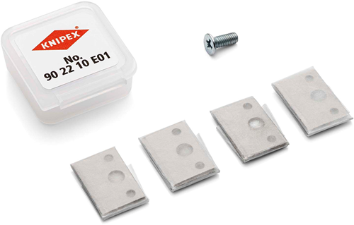 Knipex set met 8 reservemessen | voor 90 22 10 bk - 90 22 10 e01