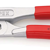 Alicates para llaves Knipex | 150 mm de longitud | alicates y llave en uno | recubierto de plástico | cromado - 86 03 150 sb