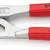 Alicates para llaves Knipex | 150 mm de longitud | alicates y llave en uno | recubierto de plástico | cromado - 86 03 150 sb