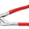Pinza per chiavi Knipex | Lunghezza 300 mm | pinze e chiave inglese in uno | rivestito in plastica | cromato - 86 03 300 sb