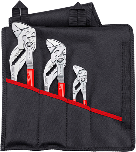 Juego de alicates para llaves Knipex | 1 x 87 01 150, 1 x 87 01 250, 1 x 87 01 300 | 330 mm - 00 19 55 s7
