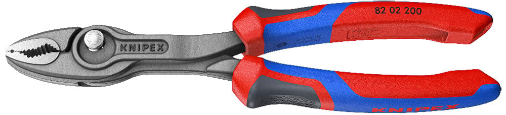 Knipex twingrip voorgrijptang 82 02 200 (rood blauw)