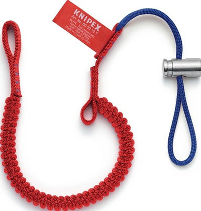 Cavo di sicurezza Knipex | contenuto 1 pezzo | massimo carico 6kg | 1 pezzo - 00 50 10 t nero 00 50 10 t nero