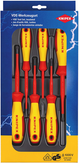Knipex vde schroevendraaier pakket | sleuf phillips® pozidriv® | zelfbedieningskaart blister - 00 20 12 v04