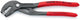 Pinza per fascette elastiche Knipex | A. lunghezza 180 mm capacità max. 50mm| impostazioni 15 | giacca di plastica | 1 pezzo - 85 51 180 a - 85 51 180 a