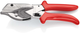 Troncatrice Knipex per profili in plastica e gomma | rivestito in plastica | cromato | lunghezza 215 mm - 94 35 215 cad