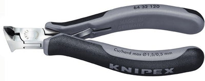 Pinza da taglio Knipex testa angolare 120 mm esd - 6432120esd