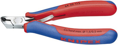Pinza da taglio Knipex testa corta angolata 115 mm - 6442115