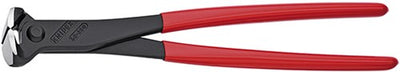 Pinza da taglio Knipex bonderizzata nera con rivestimento in plastica 280 mm - 6801280