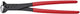 Pinza da taglio Knipex bonderizzata nera con rivestimento in plastica 280 mm - 6801280