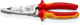Spelafili Knipex modello metrico | isolato | maniglie multicomponente | Testato VDE - 13 76 200 me sb