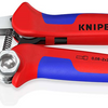 Alicates de engarzar autoajustables para punteras Knipex | entrada lateral | mangos multicomponente - 97 55 14 sb