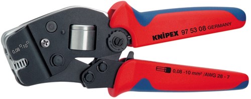 Alicates para virola Knipex 0,08-10 mm
