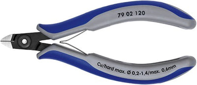 Pinza Knipex a taglio laterale mini testa 120 mm - 7902120
