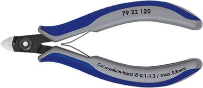 Pinza Knipex a taglio laterale mini testa 120 mm - 7922120