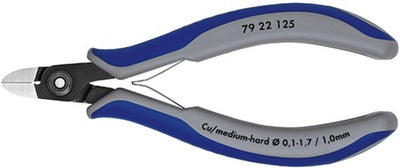 Pinza Knipex a taglio laterale testa tonda 125 mm - 7922125