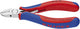 Pinza Knipex a taglio laterale testa tonda + serrafilo 115 mm - 7712115