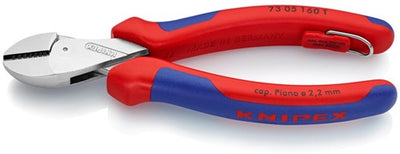 Pinza Knipex a taglio laterale x-cut cromata. comfort 160 mm - 73 05 160 t - 7305160t