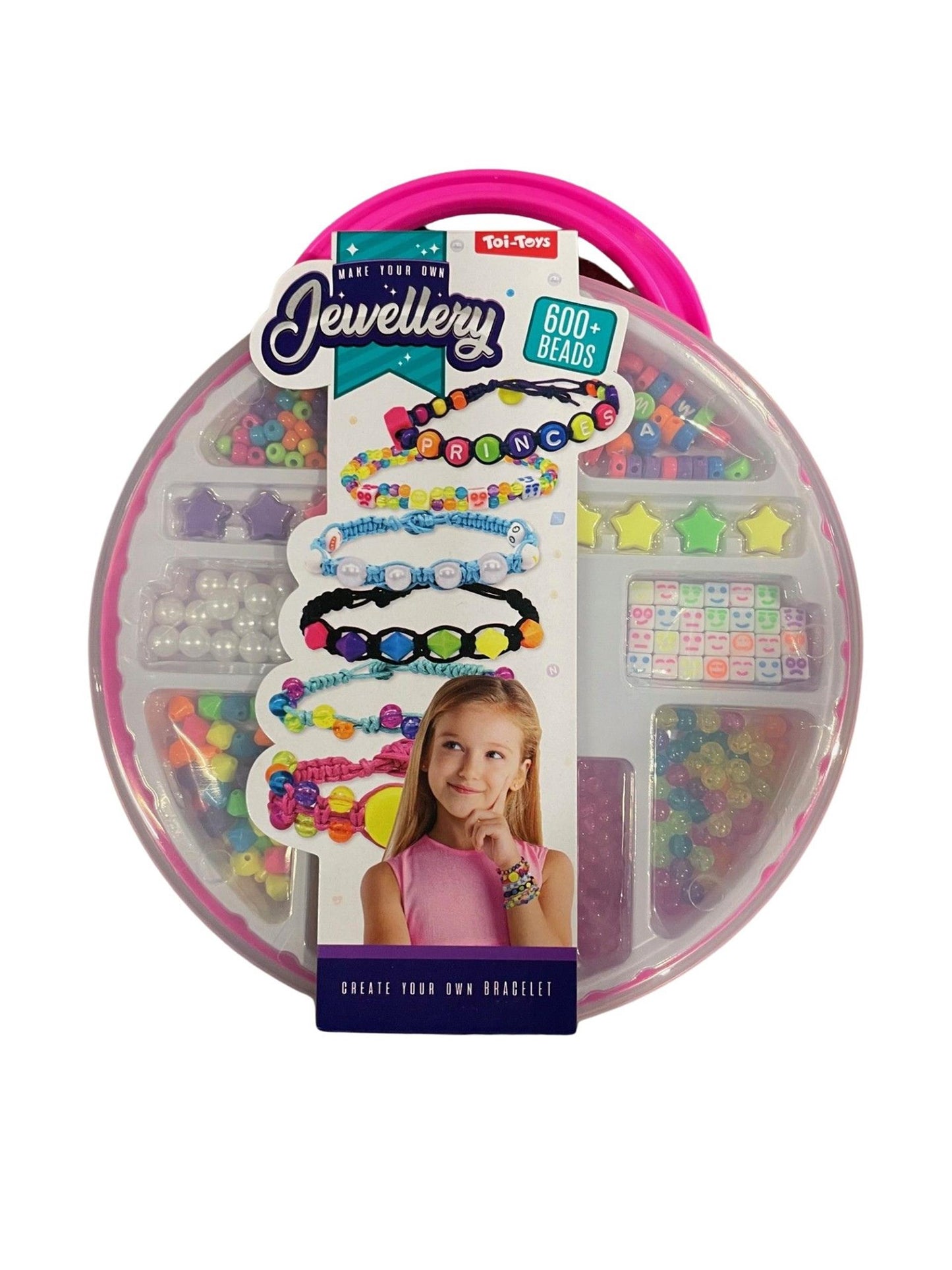 Toi-toys toi giocattoli che realizzano gioielli in una valigia