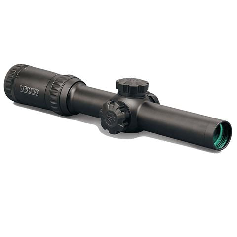 Alcance del rifle Konus Konuspro M-30 1-4x24 con cruz de alambre iluminado