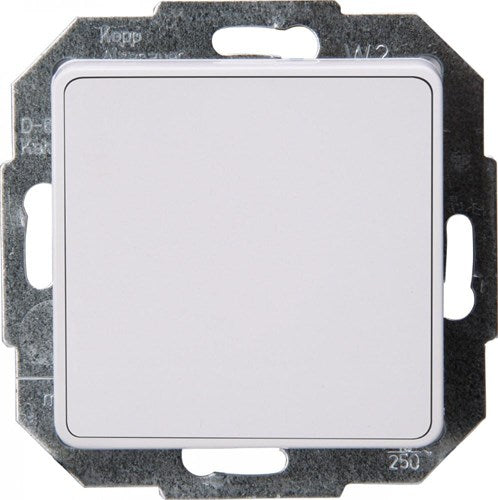Placa ciega Kopp hk02 blanca