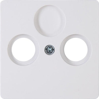Kopp hk05 placa de cubierta blanca ártica para coaxial - 4621440