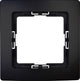 Kopp hk05 marco de cubierta de 1 pliegue negro mate - 4621730