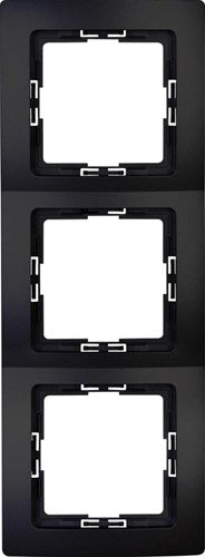 Kopp hk05 marco de cubierta triple negro mate - 4621750