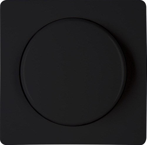 Placca Kopp hk05 nero opaco + pulsante dimmer - 4621630