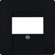 Kopp hk05 placa de cubierta USB negra mate - 4621670