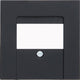 Enzo kopp hk07 antraciet afdekplaat usb - 4623070