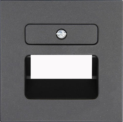 Placca Kopp hk07 antracite utp doppia - 4623060