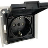 Kopp hk07 copertura presa da incasso ip44 antracite ra - 4623160