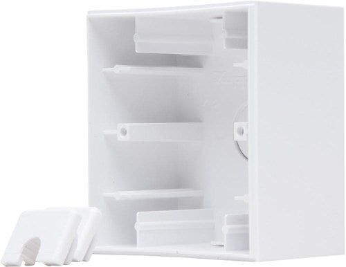 Enzo kopp hk07 pure mat wit 1 voudig opbouwdoos - 4624300